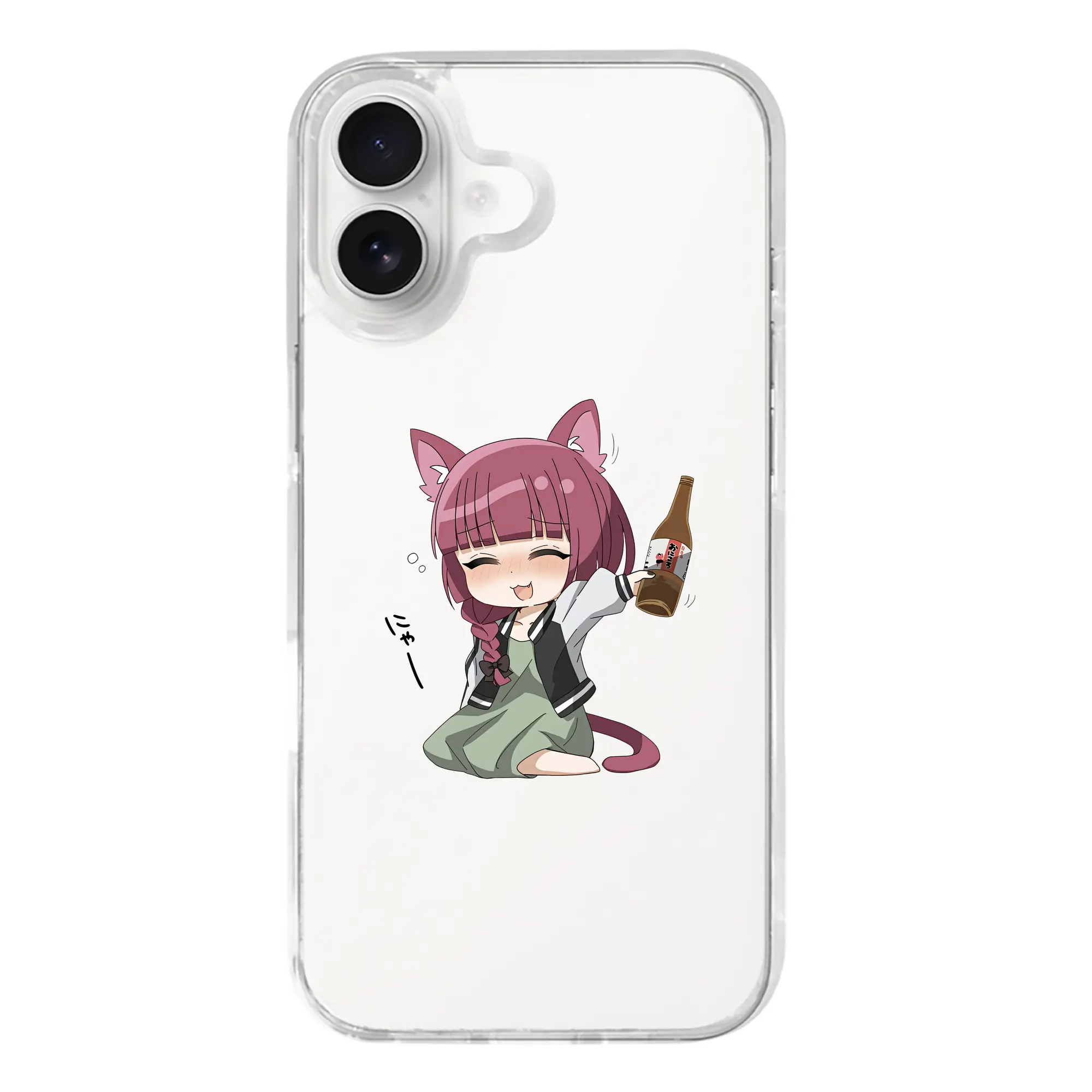 ぼっちざろっく！ グッズ,廣井きくり - iPhone 17シリーズ 透明スマホケース – 薄型・耐衝撃・精密フィット保護カバー